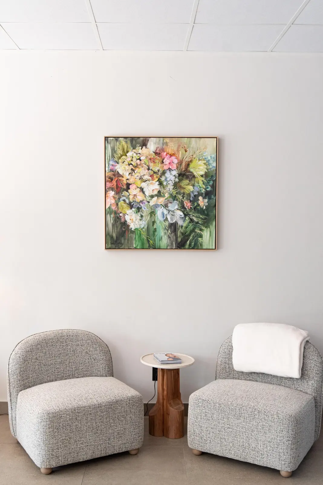 Private patient seating area at Medify